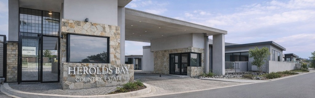 Herolds Bay Country Estate entrance