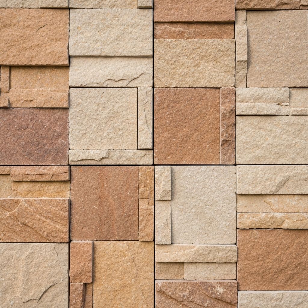 Modular stone pattern